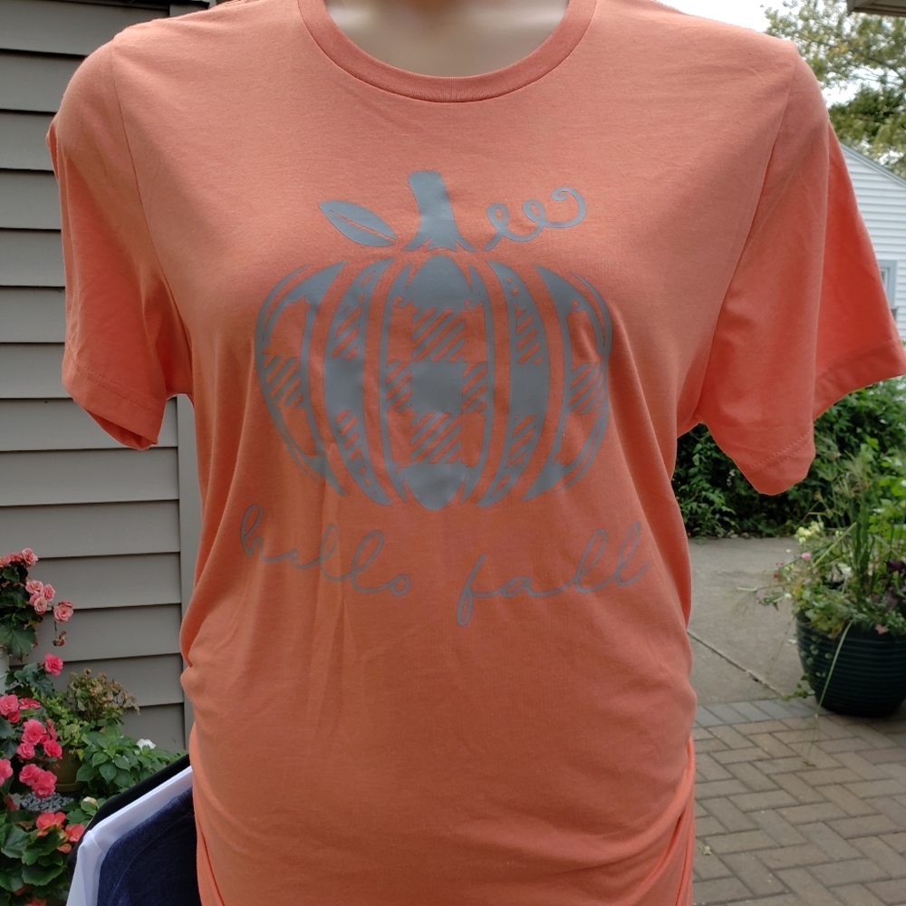 Hello fall tee